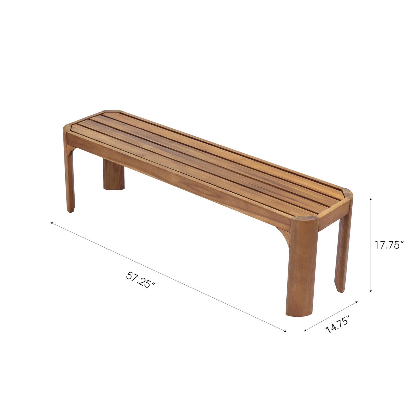 Christopher Knight Home 6 Piece Outdoor Acacia Wood Patio Dining Set, 70 Inch Rectangular Table with 4 Wicker Dining Chairs and Bench, Teak Finish Patio Table and Chairs Set for Garden Backyard Deck