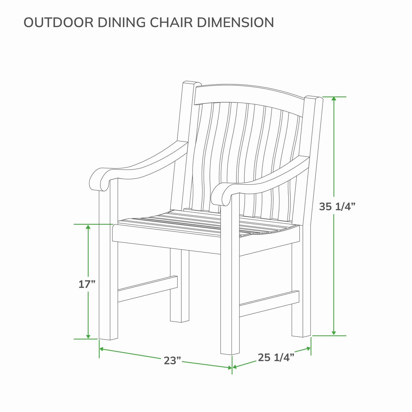 Cambridge Casual Arie 3-Piece Teak Wood Outdoor Patio Bistro Set with Round Table and 2 Chairs – Small Patio Dining Set for Balcony, Porch, or Garden – Weather-Resistant Finish