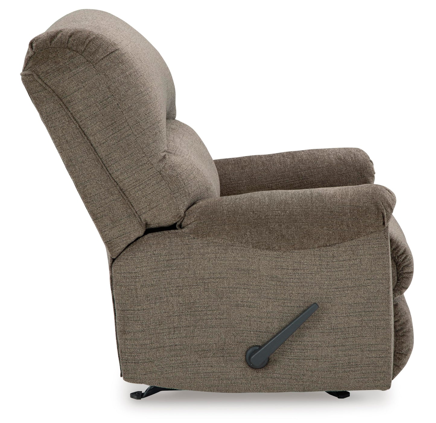 Signature Design by Ashley Stonemeade Casual Manual Rocker Recliner, Dark Brown